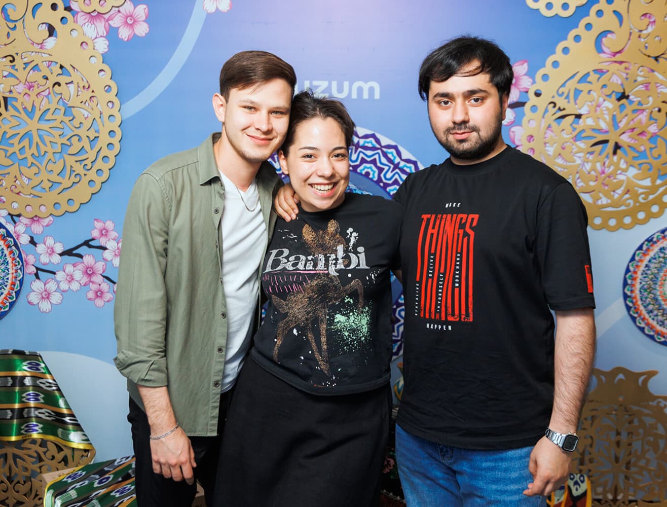 Команда Fintech на праздновании Навруз