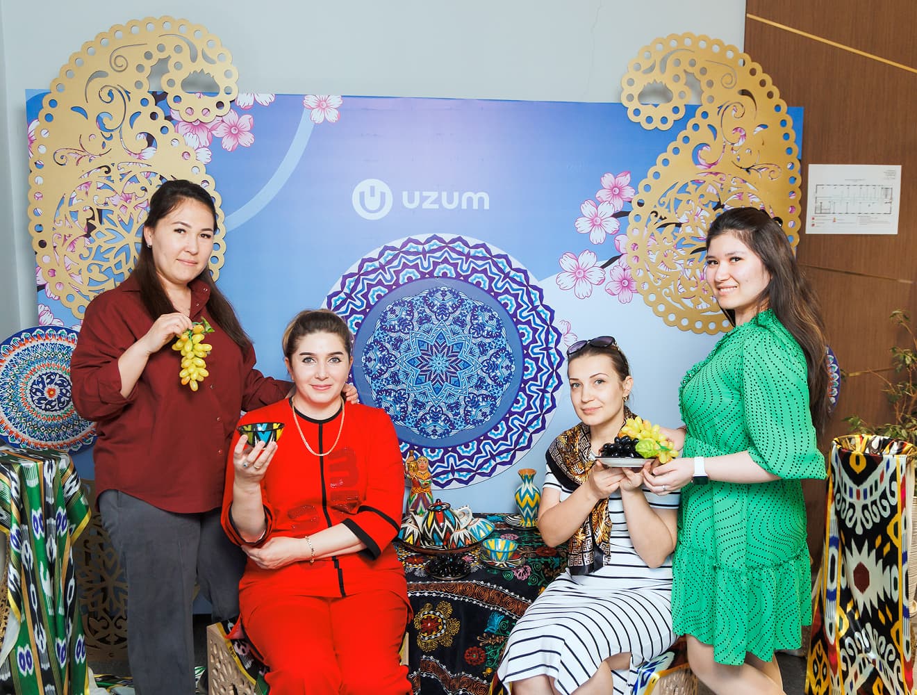 Команда Fintech на праздновании Навруз